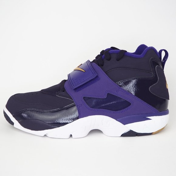 Nike Air Diamond Turf Mens Shoes Purple - Picture 3 of 12